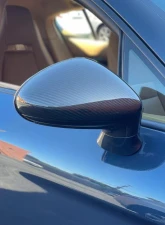 Rennline Carbon Fiber Mirrors Porsche 970 Panamera 2009-2016                                     - E326 - Image 6