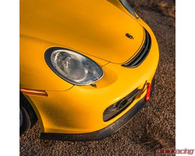 Rennline Carbon Fiber Front Lip Porsche 987.1 Cayman 2006-2012 - E330
