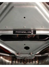 Rennline  Rear Subframe Stabilizer w/ Tie Downs (Front & Rear) Porsche 718 | 981 2013-2024                                     - E36.47.SB97 - Image 5