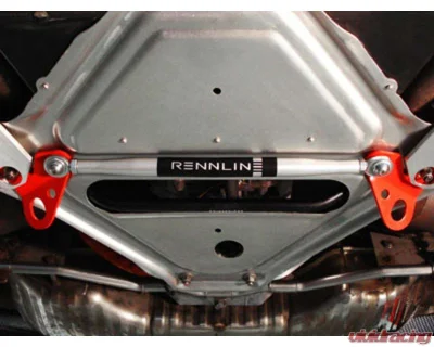 Rennline  Rear Subframe Stabilizer w/ Tie Downs (Front & Rear) Porsche 718 | 981 2013-2024 - E36.47.SB97