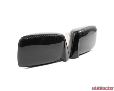 Rennline GBody Carbon Fiber Flag Mirrors Porsche 911 1974-1989 - E371