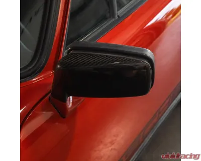 Rennline GBody Carbon Fiber Flag Mirrors Porsche 911 1974-1989 - E371