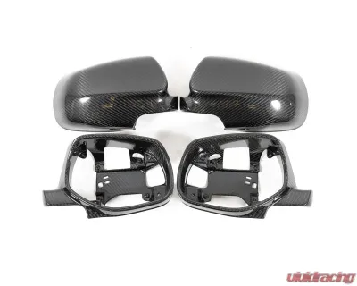 Rennline Carbon Fiber Mirrors Porsche 957 Cayenne 2008-2010 - E372