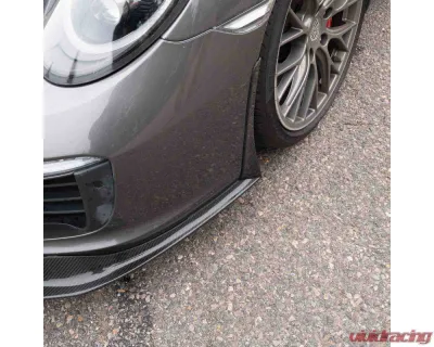 Rennline Carbon Fiber Front Lip Porsche 991.2 C2 | C2S | C4 | C4S | Targa 4 | Targa 4S 2017-2019 - E376