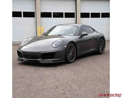 Rennline Carbon Fiber Front Lip Porsche 991.2 C2 | C2S | C4 | C4S | Targa 4 | Targa 4S 2017-2019 - E376