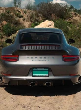 Rennline Carbon Fiber Rear Diffuser Porsche 991.2 C2 | C2S | C4 | C4S | GTS | Targa 2017-2020                                     - E378 - Image 7