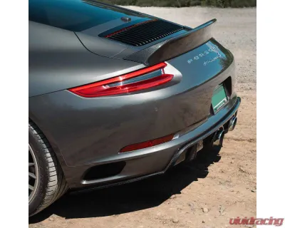 Rennline Carbon Fiber Rear Diffuser Porsche 991.2 C2 | C2S | C4 | C4S | GTS | Targa 2017-2020 - E378