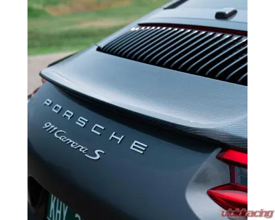 Rennline Sport Design Carbon Fiber Replacement Spoiler Porsche 991.2 Coupe | Cabrio 2017+ - E379