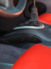 Rennline Front Carbon Fiber Center Console Covers Porsche 996 | 986 1997-2005                                     - I126 - Image 3