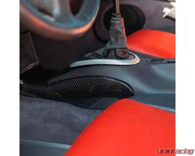 Rennline Front Carbon Fiber Center Console Covers Porsche 996 | 986 1997-2005 - I126