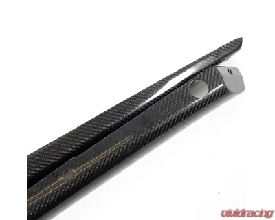 Rennline Gbody Front Carbon Fiber Garnish Rails w/ Manual Mirrors Porsche 911 | 930 | 964 Coupe 1974-1994 - I142