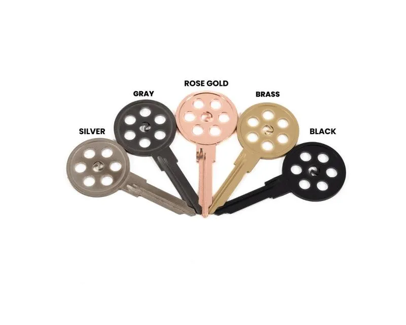 Rennline 917 Style Key Blank Porsche 911 | 912 | 914 | 964 | 993 1969-1998 - I99 ROSE GOLD
