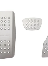 Rennline 3 Piece Perforated Pedal Set - TIP Porsche 924 | 944 | 968 1977-1995                                     - P45.22.13 BLACK - Image 3