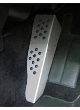 Rennline 4 Piece Rubber Grip Pedal Set RHD Porsche 996 | 986 | 997 | 987 1997-2012                                     - P71.60.95 SILVER - Image 2