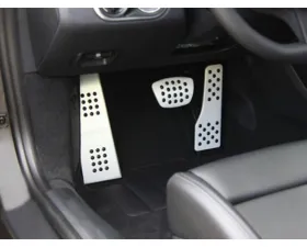 Rennline 3 Piece Rubber Grip Pedal Set Porsche 991 | 991.2 | 981 | 718 2012-2024