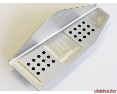 Rennline 3 Piece Rubber Grip Pedal Set for Porsche 991 | 991.2 | 981 | 718 (2012-2024) - Silver Finish - P71.62.101SLVR