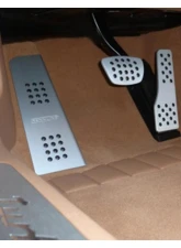 Rennline 3 Piece Rubber Grip Aluminum Pedal Set PDK for Porsche Panamera 2010-2017                                     - P71.62102DBLACK - Image 4