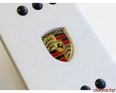 Rennline 3 Piece Rubber Grip Aluminum Pedal Set PDK for Porsche Panamera 2010-2017 - P71.62102DBLACK