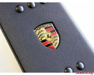 Rennline 3 Piece Rubber Grip Aluminum Pedal Set PDK for Porsche Panamera 2010-2017 - P71.62102DBLACK