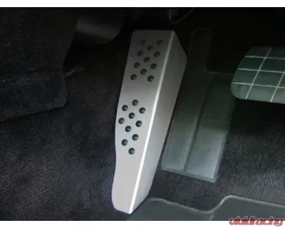 Rennline 3 Piece Rubber Grip Pedal Set TIP/PDK RHD Porsche 996 | 986 | 997 | 987 | Cayman 1997-2012 - P71.62.95 SILVER