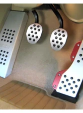 Rennline 4 Piece Rubber Grip Pedal Set for Audi A3 | TT 2005-2024, Black Finish                                     - P73.60.90 BLACK - Image 3