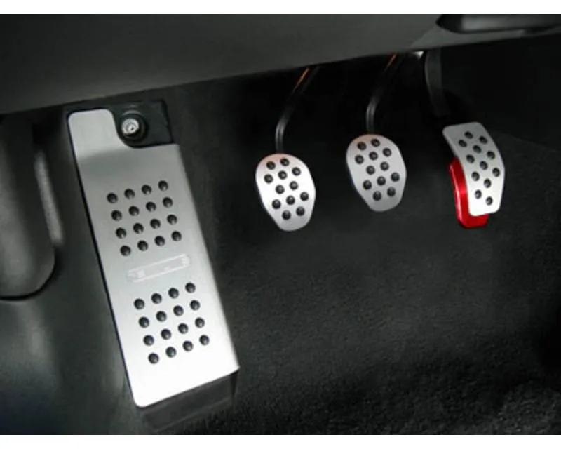Rennline 4 Piece Rubber Grip Pedal Set Audi A4 | S4 | A6 | S6 2002-2024 - P75.60.93 BLACK