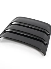 Rennline Carbon Fiber Decklid Scoop Porsche 991.2 Carrera Turbo S 2017-2019                                     - E393 - Image 2