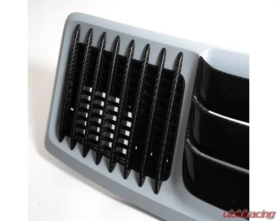 Rennline Carbon Fiber Rear Decklid Fins Porsche 991.2 Turbo S 2017-2019 - E394