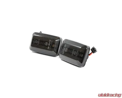 Rennline LED Smoked Side Marker Lights for Porsche 930 | 964 C2 | C4 1978-1989 - EL83      SMOKED