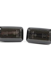 Rennline LED Smoked Side Marker Lights for Porsche 930 | 964 C2 | C4 1978-1989                                     - EL83      SMOKED - Image 3