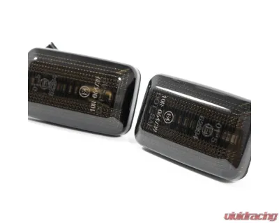 Rennline LED Smoked Side Marker Lights for Porsche 930 | 964 C2 | C4 1978-1989 - EL83      SMOKED
