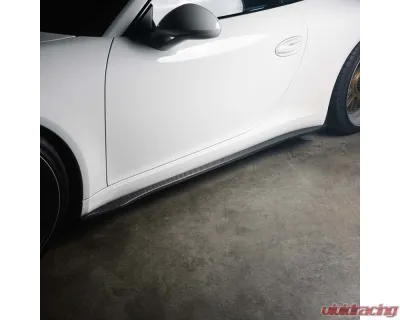 Rennline Side Skirts ABS Plastic Porsche 991 Carrera 2012-2019 - E248 ABS