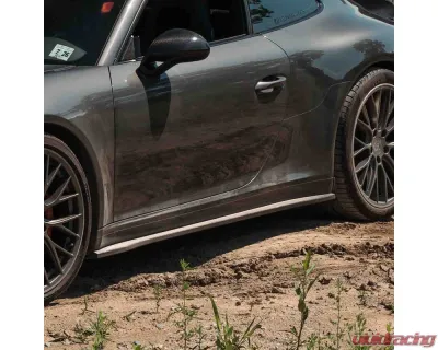 Rennline Side Skirts ABS Plastic Porsche 991 Carrera 2012-2019 - E248 ABS