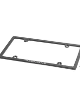 Carbon Fiber License Plate Frame Black                                     - E1075     BLACK - Image 2