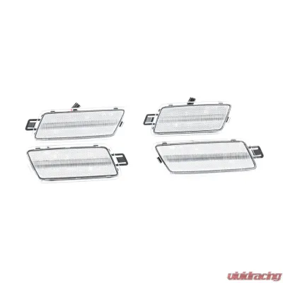 Rennline LED Side Marker Light Front & Rear Clear Audi A7 | S7 | RS7 2012-2017 - EL311     CLEAR