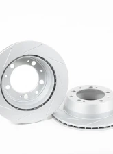 Rennline OE+ Rear Brake Rotor Pair Porsche Cayenne 2005-2018                                     - CS-130 - Image 7