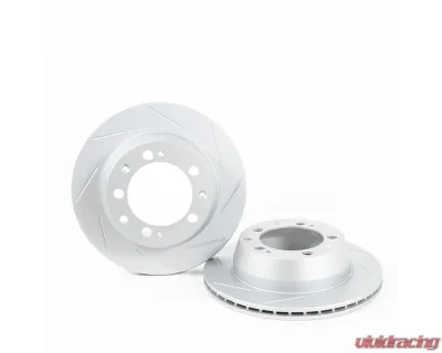 Rennline OE+ Rear Brake Rotor Pair Porsche Cayenne 2005-2018 - CS-130