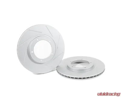 Rennline OE+ Rear Brake Rotor Pair Porsche 95B Macan | Audi | A6 | A7 | A8 | Q5 | S4 | S5 2008+ - CS-144