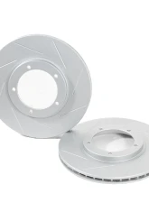 Rennline OE+ Rear Brake Rotor Pair With Vented Rotors Porsche 911 1969-1983                                     - CS-145 - Image 3