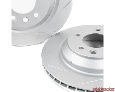 Rennline OE+ Rear Brake Rotor Pair Porsche 986 Base Boxster 1997-2004 - CS-133