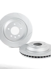 Rennline OE+ Rear Brake Rotor Pair Porsche 986 Base Boxster 1997-2004                                     - CS-133 - Image 3