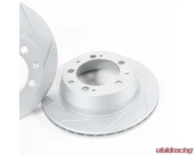 Rennline OE+ Rear Brake Rotor Pair Porsche Cayenne 2003-2018 - CS-128