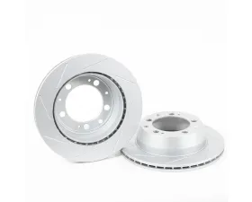 Rennline OE+ Rear Brake Rotor Pair Porsche Cayenne 2003-2018