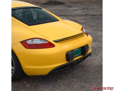 Rennline Carbon Fiber Rear Diffuser Porsche 987.1 Cayman 2006-2012 - E331