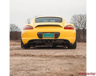 Rennline Carbon Fiber Rear Diffuser Porsche 987.1 Cayman 2006-2012 - E331