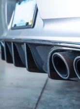 Rennline Carbon Fiber Dual Exit Diffuser Porsche 991.2 2017+                                     - E377 - Image 9