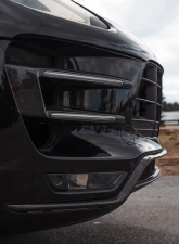 Rennline Carbon Fiber "Mustache" Front Lip Porsche 95B.1 Turbo 2015+                                     - E399 - Image 8