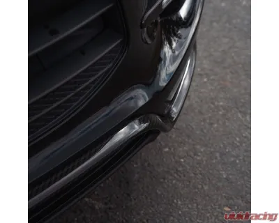 Rennline Carbon Fiber "Mustache" Front Lip Porsche 95B.1 Turbo 2015+ - E399