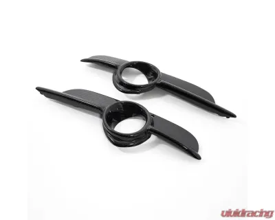 Rennline Carbon Fiber Fog Light Bezels Porsche 987.1 Cayman 2006-2012 - E408