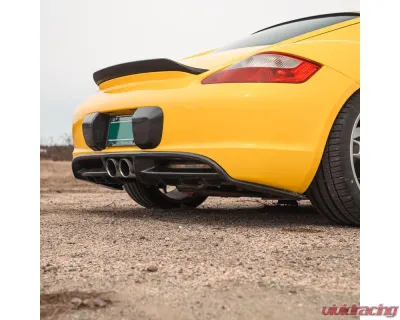 Rennline Carbon Fiber Bumperettes Porsche 987 Boxster | Cayman 2005-2012 - E409